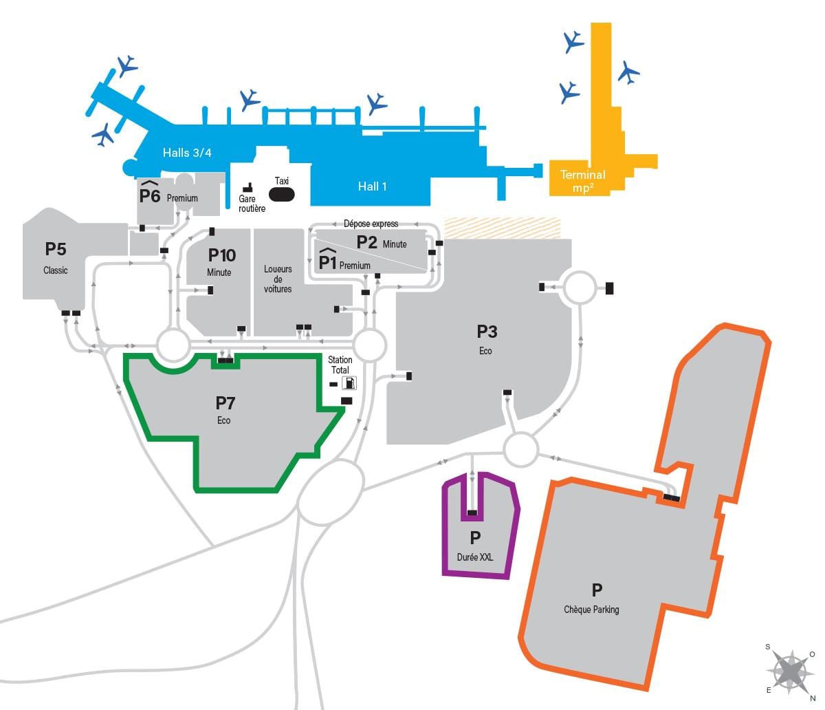 Marseille mp2 carte