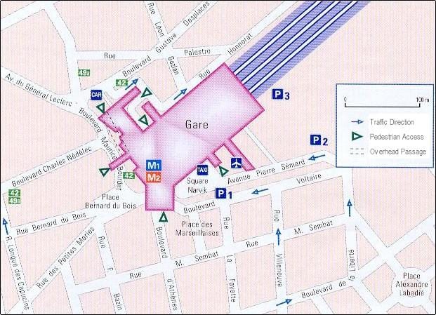 Marseille gare la carte